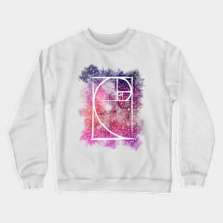 Fibonacci Galaxy Crewneck Sweatshirt